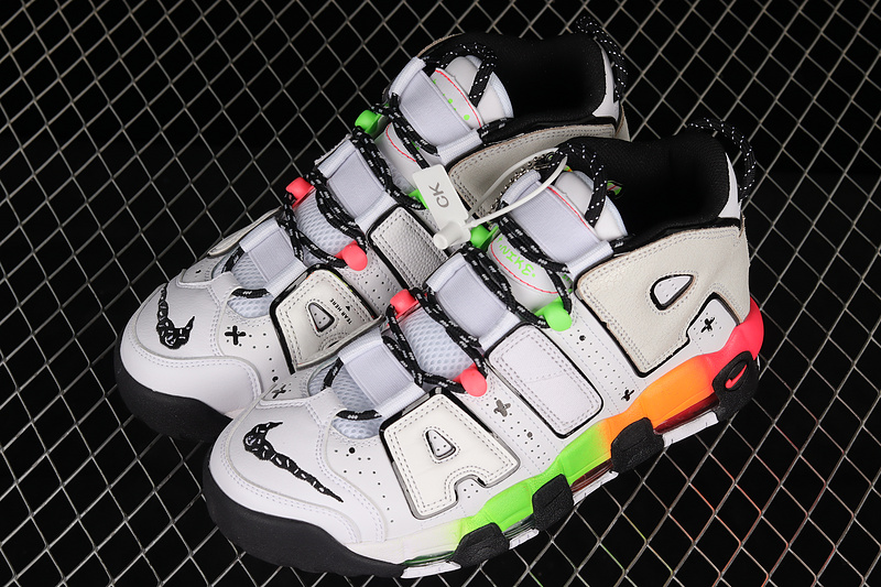 Air More Uptempo 96 Culture Of The Game White/White/Total Orange 27