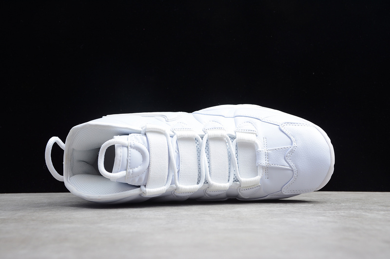 Air More Uptempo 95 Qs Whitw/White 9