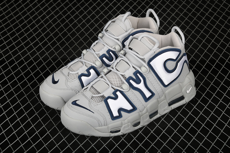 Air More Uptempo New York City Wolf Grey/Midnight Navy-White 19