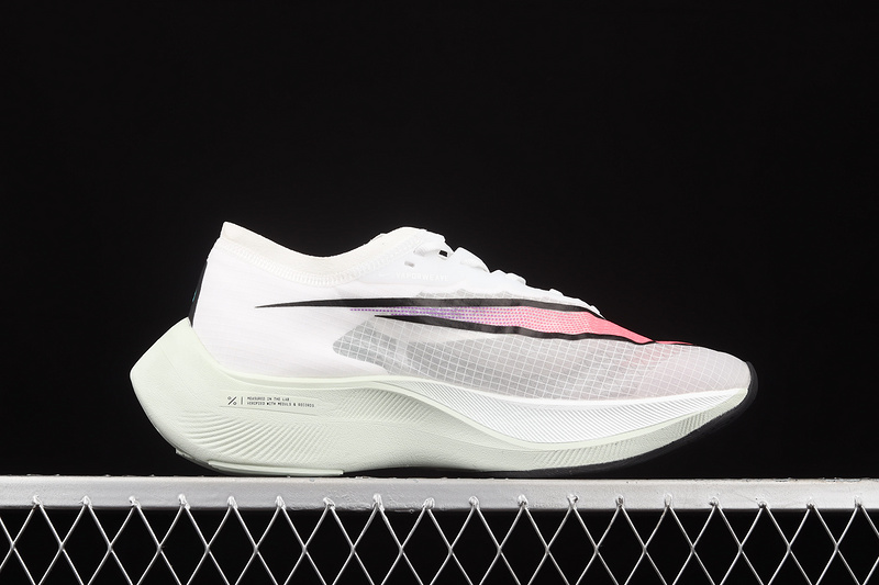 Zoomx Vaporfly Next% White/Blue/Pink 11