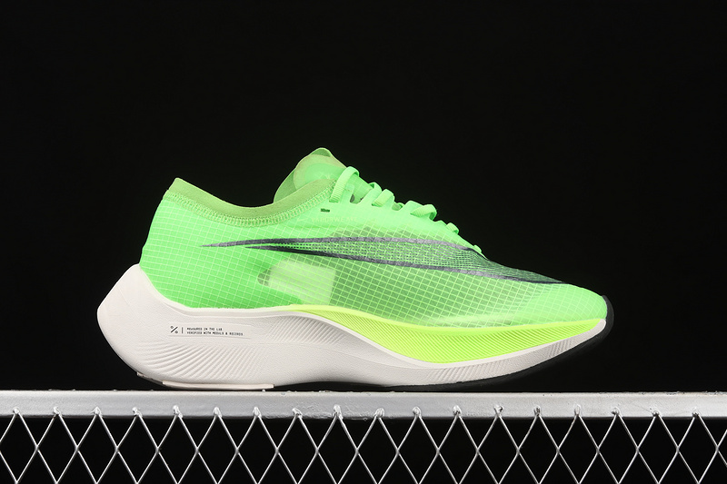 Zoomx Vaporfly Next% Electric Green/Black/Guava Ice 21