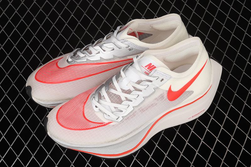 Zoomx Vaporfly Next% White/Red/Light Grey 13