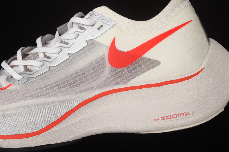 Zoomx Vaporfly Next% White/Red/Light Grey 23