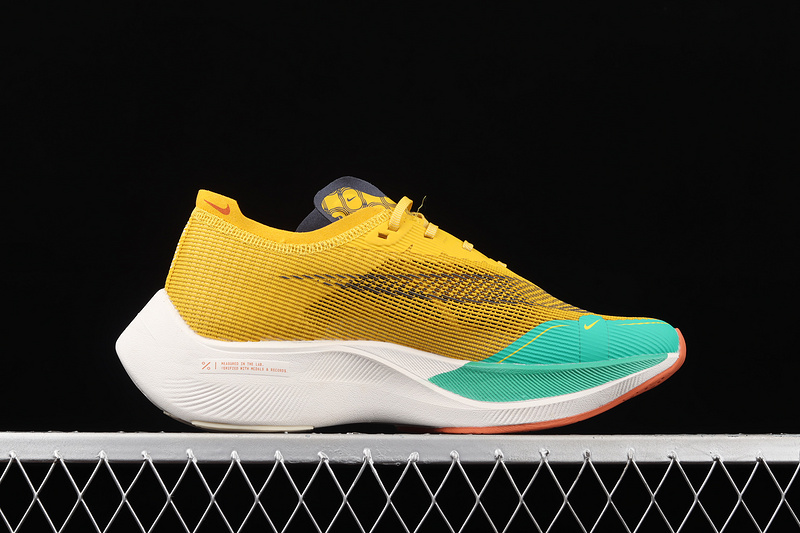 Zoomx Vaporfly Next% 2 Dark Sulfur/Stadium Green/Light Sienna/Thunder Blue 9