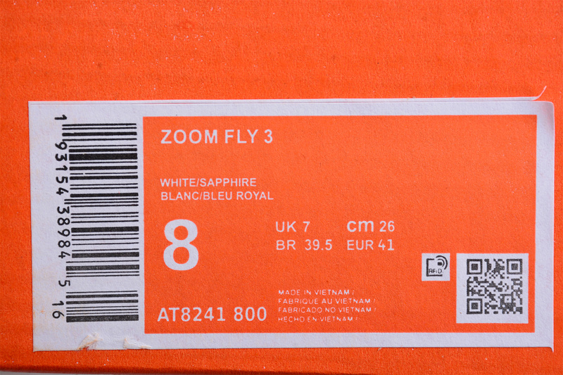 Air Zoom Fly 3 White/White/White 23