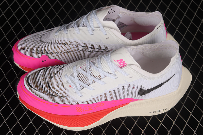 Zoomx Vaporfly Next% 2 Rawdacious White/Black/Pink 13