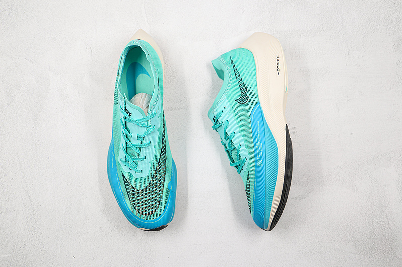 Zoomx Vaporfly Next% 2 Aurora Green/Chlorine Blue/Pale Ivory/Black 15