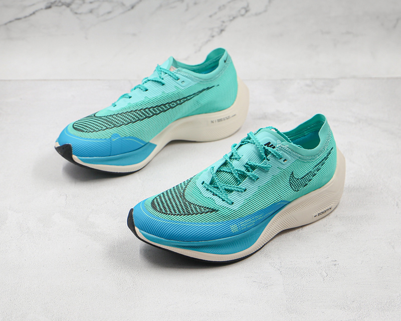 Zoomx Vaporfly Next% 2 Aurora Green/Chlorine Blue/Pale Ivory/Black 17