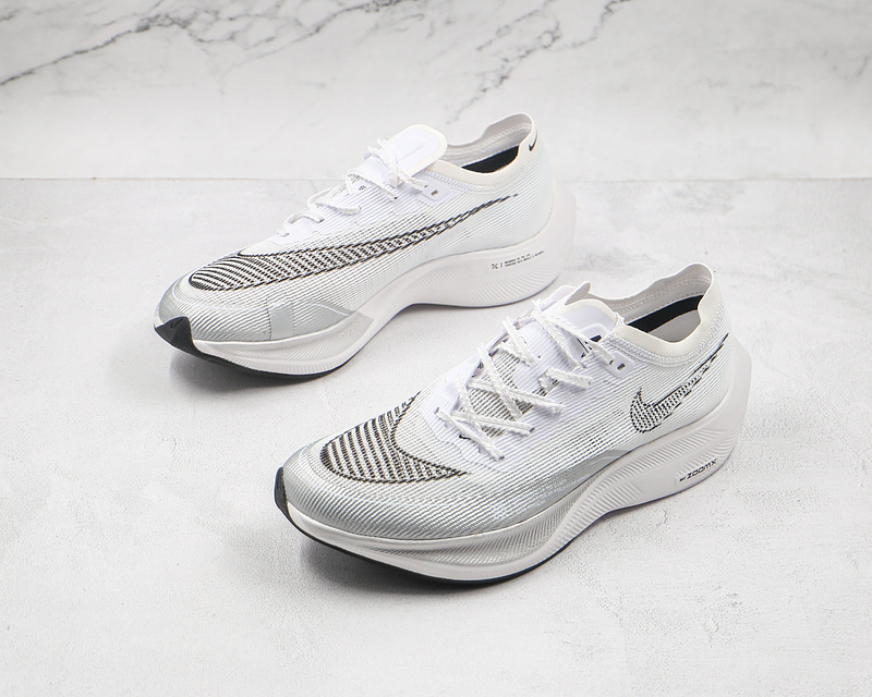 Zoomx Vaporfly Next% 2 White/Black/Silver 5