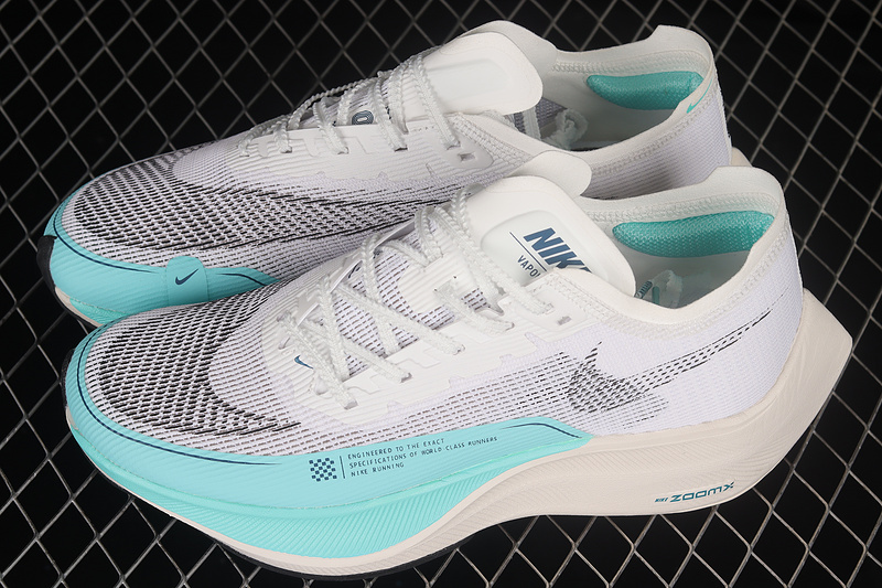 Zoomx Vaporfly Next% 2 White/Aurora Green/Washed Teal/Black 19