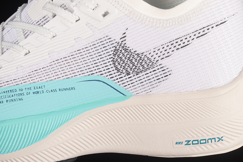 Zoomx Vaporfly Next% 2 White/Aurora Green/Washed Teal/Black 23