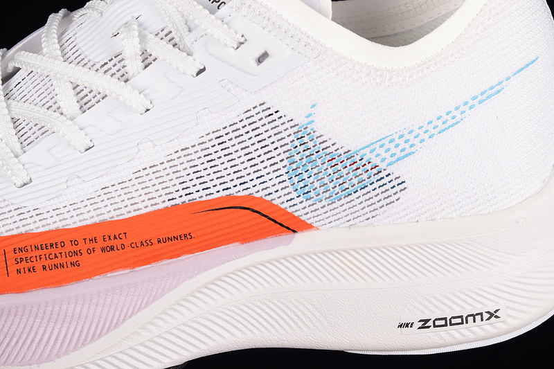 Zoomx Vaporfly Next% 2 White/Rush Orange/Doll/Laser Blue 11