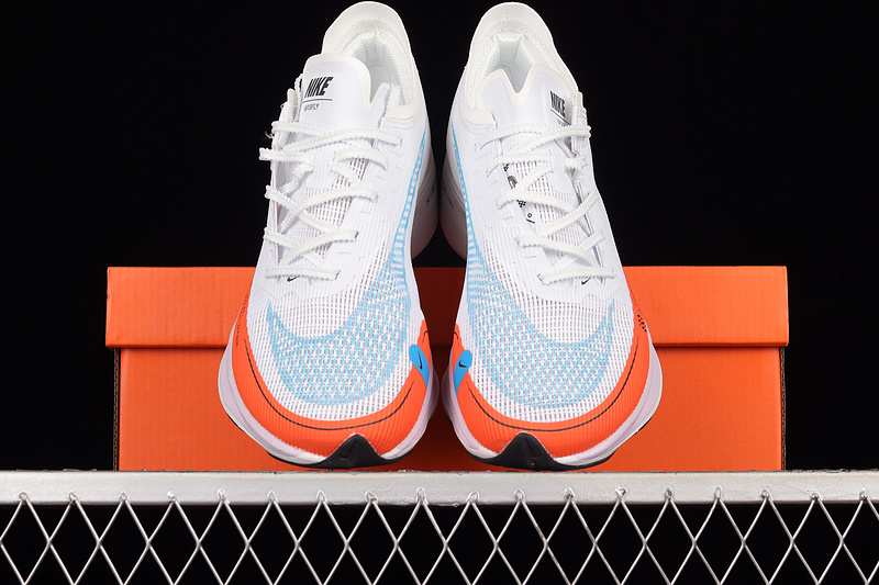 Zoomx Vaporfly Next% 2 White/Rush Orange/Doll/Laser Blue 15