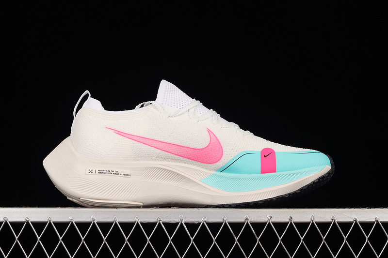 Zoomx Vaporfly Next% 4.0 White/Light Blue/Pink 13