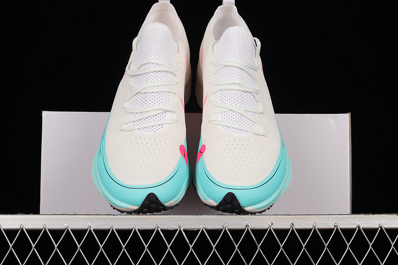 Zoomx Vaporfly Next% 4.0 White/Light Blue/Pink 17