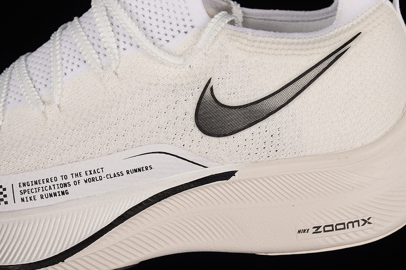 Zoomx Vaporfly Next％ 4.0 White/White/Black 23