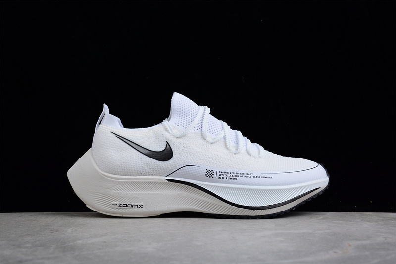 Zoomx Vaporfly Next% White/White/Black 11