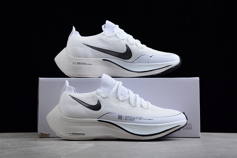 Zoomx Vaporfly Next% White/White/Black 21