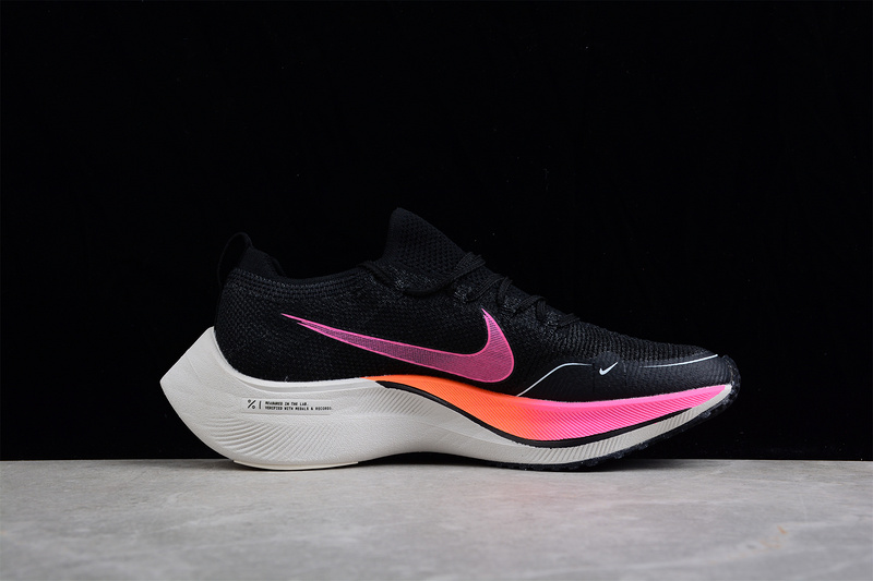 Zoomx Vaporfly Next％ 4.0 Black/Pink/White 5