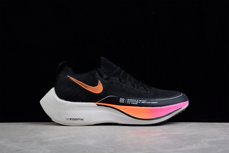 Zoomx Vaporfly Next％ 4.0 Black/Pink/White 13