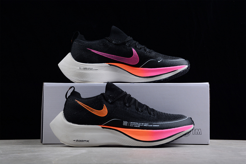 Zoomx Vaporfly Next％ 4.0 Black/Pink/White 17