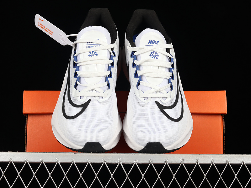 Zoom Fly 5 White/Blue-Black 9