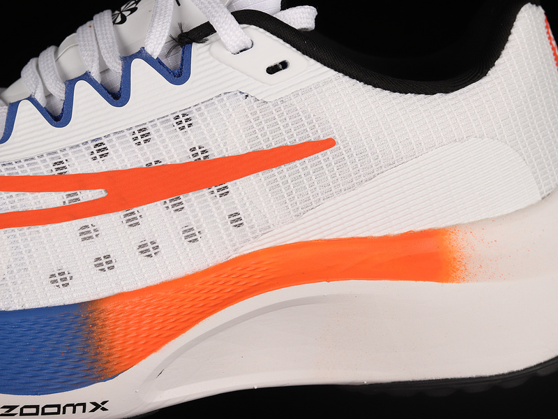 Zoom Fly 5 White/Orange/Blue 19