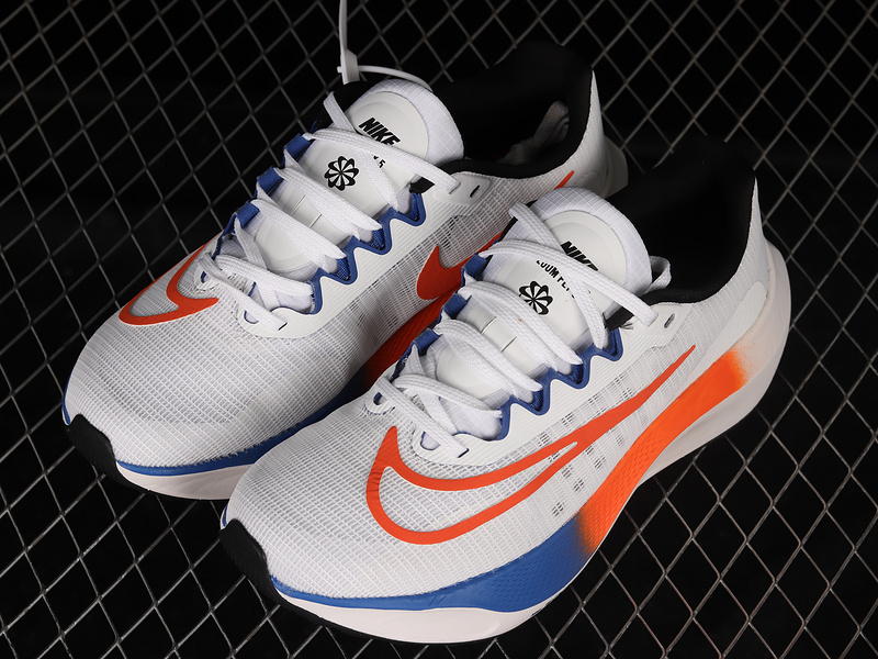 Zoom Fly 5 White/Orange/Blue 27