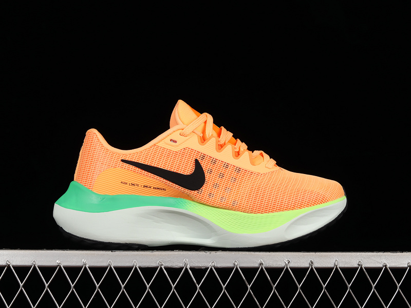 Zoom Fly 5 Orange/White/Black-Green 9