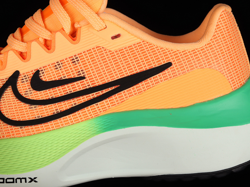 Zoom Fly 5 Orange/White/Black-Green 11