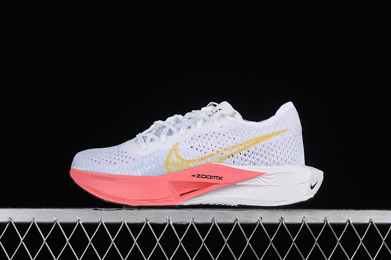 Zoomx Vaporfly Next% 3 White/Topaz Gold-Sea Coral-Pure Platinum 29