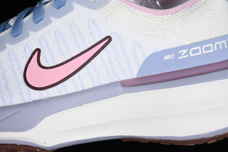 Zoom X Invincible Run Fk 3 White/Blue/Pink 7