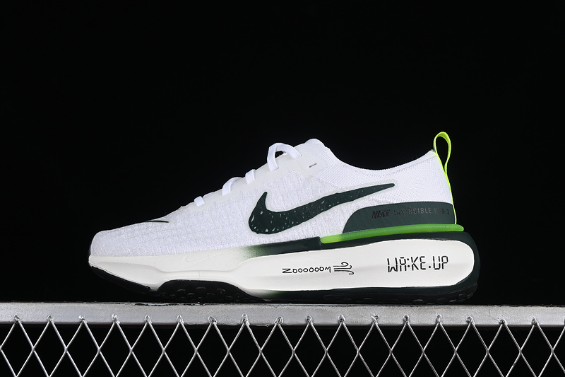 Zoom X Invincible Run Fk 3 White/Pro Green/Volt/Black/Sail 27