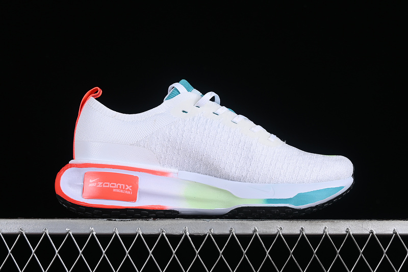 Zoomx Invincible Run Fk3 Cny White/Dusty Cactus/Bright Crimson/Black 3