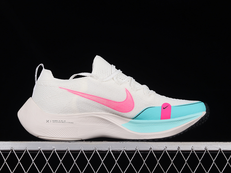 Zoomx Vaporfly Next% 4.0 White/Pink/Blue 5