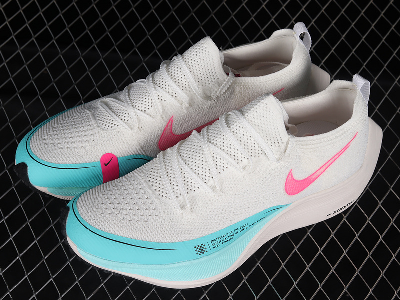 Zoomx Vaporfly Next% 4.0 White/Pink/Blue 9