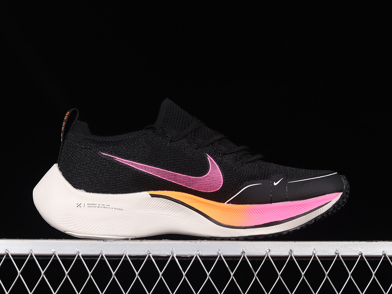 Zoomx Vaporfly Vaporfly 4% Black/Pink/Orange-White 15