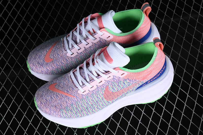 Zoom X Invincible Run Fk 3 White/Pink/Green/Blue 21