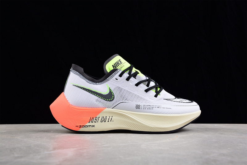 Zoomx Vaporfly Next% 2 Mismatch White/Coconut Milk/Ghost Green/Black 23