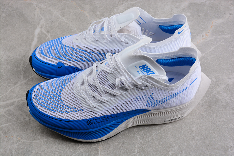 Air Zoomx Vaporfly Next% 2 White/Black/Photo Blue 19