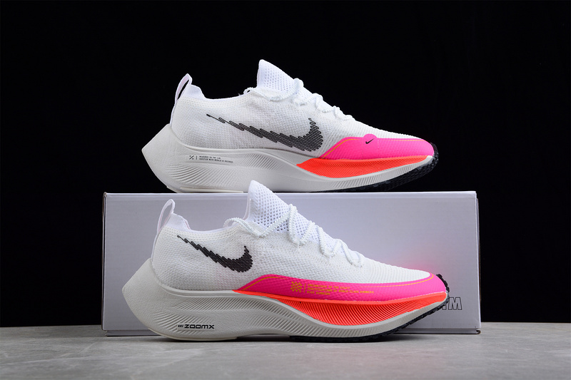 Zoomx Vaporfly Next% 4.0 White/Black/Pink 17