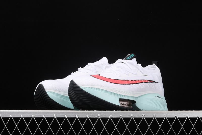 Air Zoom Alphafly Next% White/Red/Black-Electric Green 3