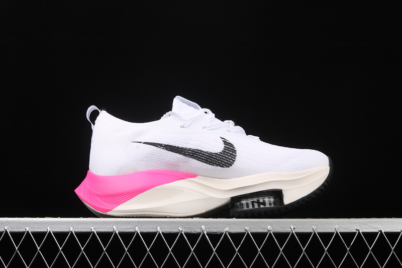 Air Zoom Alphafly Next% White/Black-Pink 19