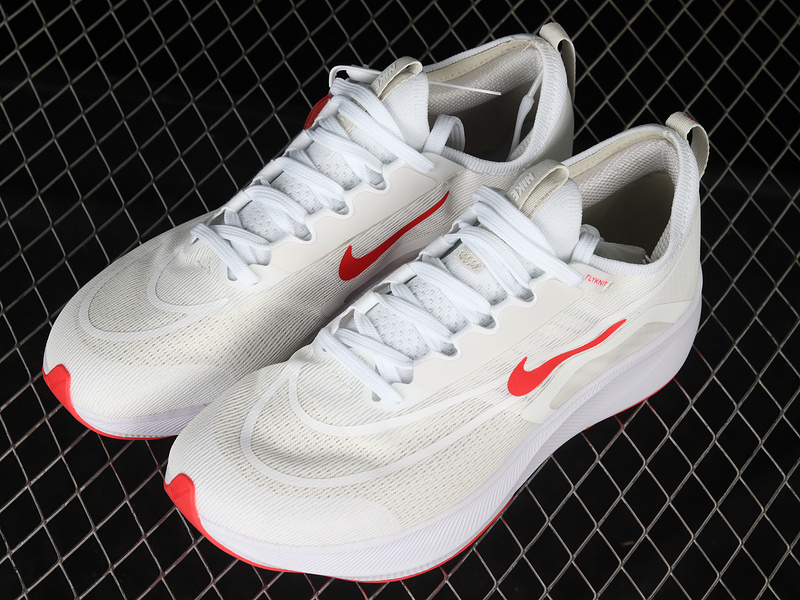 Zoom Fly 4 Platinum Tint/Siren Red/White 7