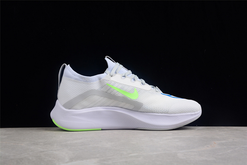 Zoom Fly 4 Summit White/Pure Platinum/Imperial Blue/Lime Glow 29