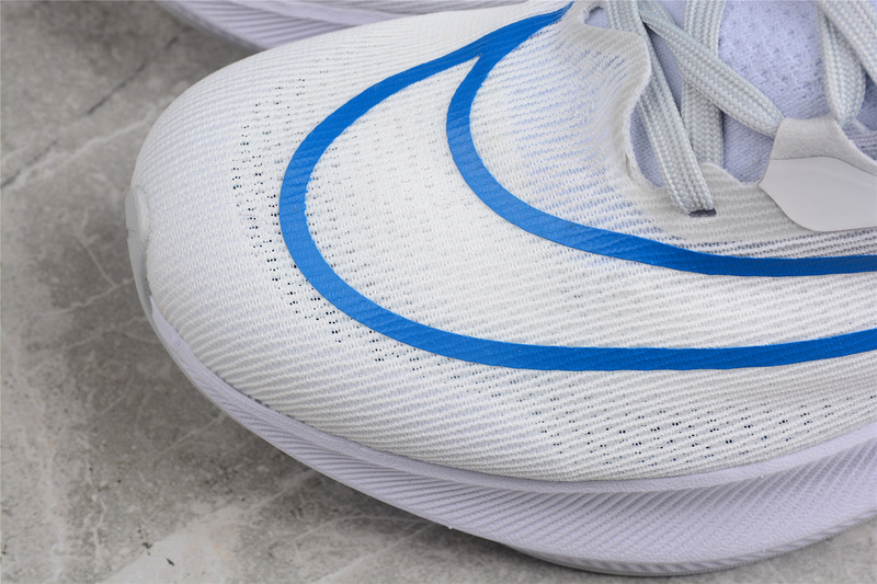 Zoom Fly 4 Summit White/Pure Platinum/Imperial Blue/Lime Glow 41