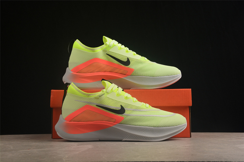 Zoom Fly 4 Barely Volt/Hyper Orange/Volt/Black 35