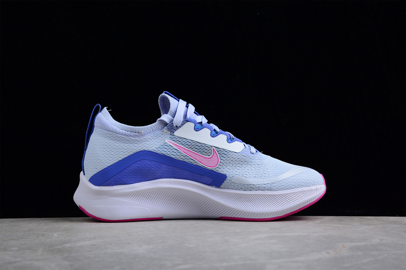 Zoom Fly 4 Football Grey/White/Sapphire/Fire Pink 17