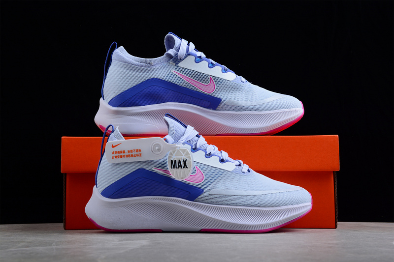 Zoom Fly 4 Football Grey/White/Sapphire/Fire Pink 31