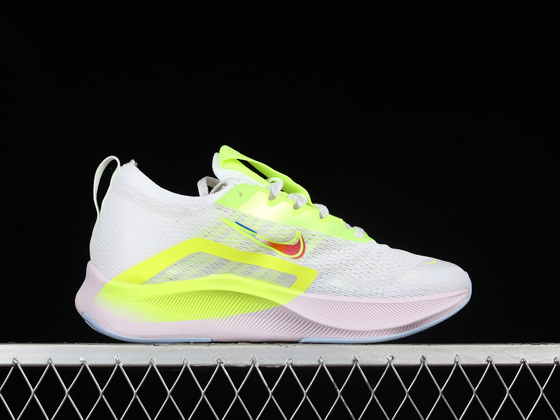 Zoom Fly 4 Premium White/Fluorescent Green/Red 21